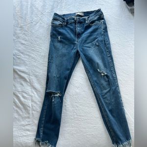Free people blue jeans!